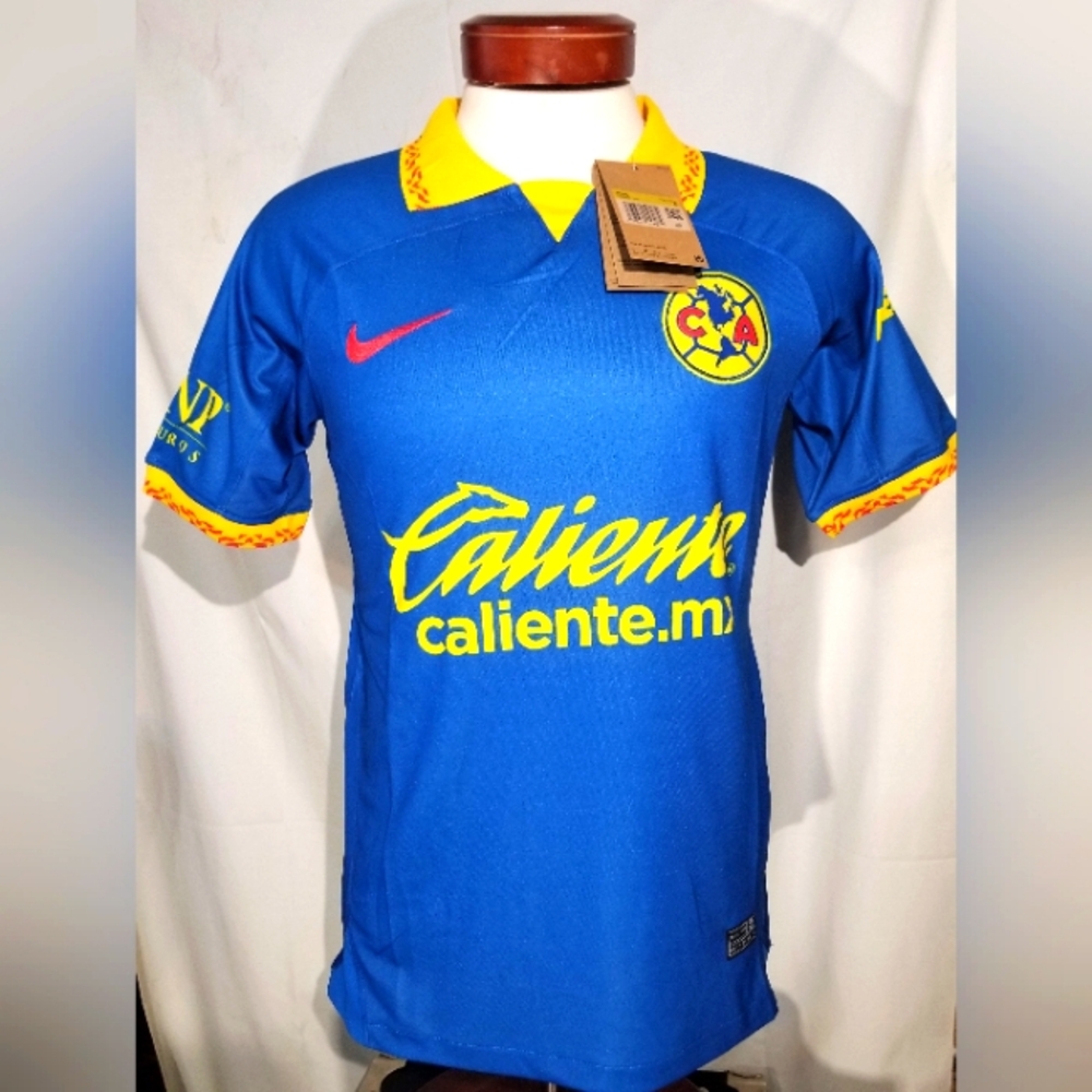 Soccer jersey America unisex away blue color Nike
